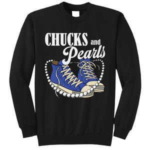 Chucks And Pearls IM With Her Kamala 2024 Sweatshirt