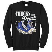 Chucks And Pearls IM With Her Kamala 2024 Sweatshirt