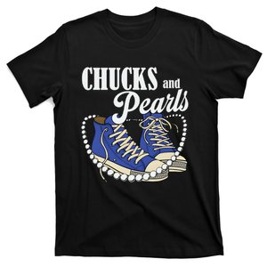 Chucks And Pearls IM With Her Kamala 2024 T-Shirt