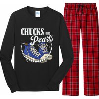 Chucks And Pearls IM With Her Kamala 2024 Long Sleeve Pajama Set