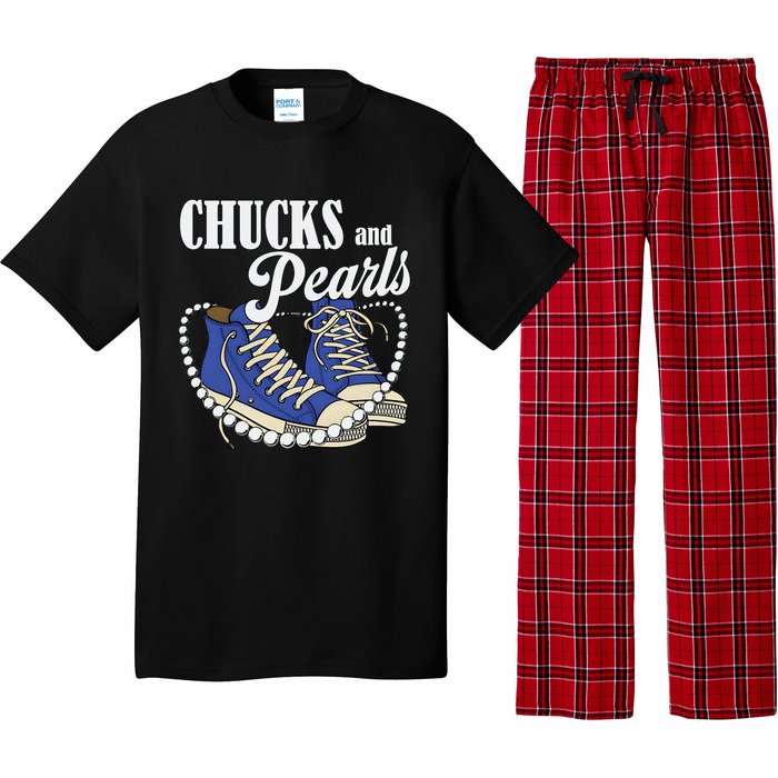 Chucks And Pearls IM With Her Kamala 2024 Pajama Set