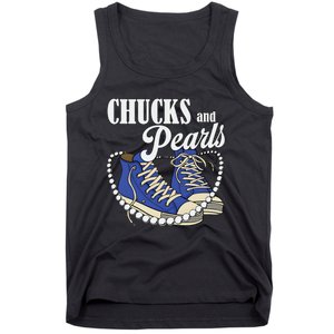 Chucks And Pearls IM With Her Kamala 2024 Tank Top