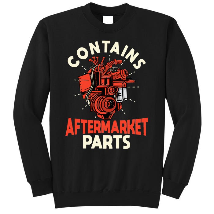 Contains Aftermarket Parts Open Heart Surgery Survivor Tall Sweatshirt