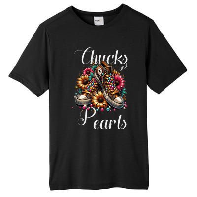 Chucks And Pearls S Tall Fusion ChromaSoft Performance T-Shirt