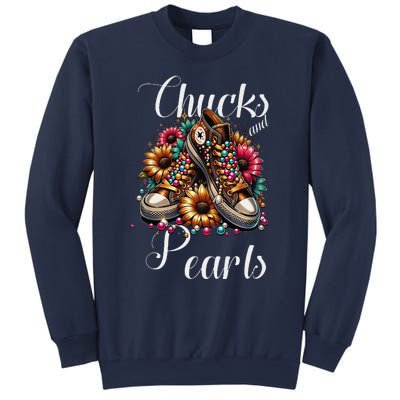 Chucks And Pearls S Sweatshirt