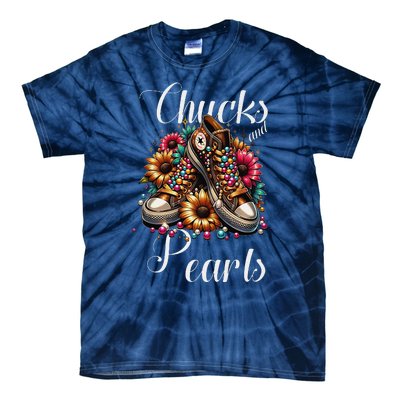 Chucks And Pearls S Tie-Dye T-Shirt