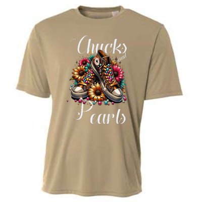 Chucks And Pearls S Cooling Performance Crew T-Shirt