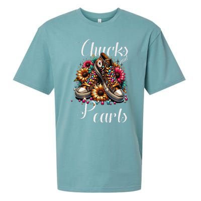 Chucks And Pearls S Sueded Cloud Jersey T-Shirt