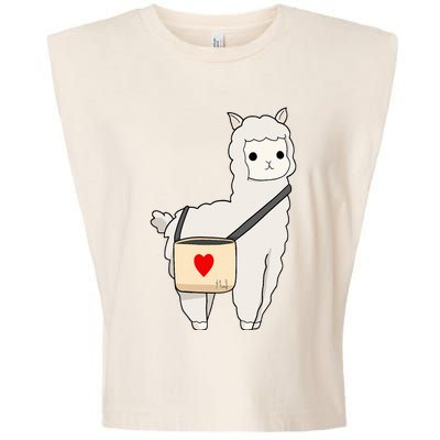 Cute Alpaca Pun Funny Alpaca My Bag Garment-Dyed Women's Muscle Tee