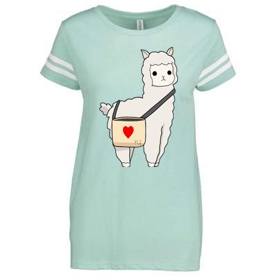 Cute Alpaca Pun Funny Alpaca My Bag Enza Ladies Jersey Football T-Shirt