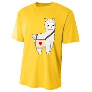 Cute Alpaca Pun Funny Alpaca My Bag Performance Sprint T-Shirt