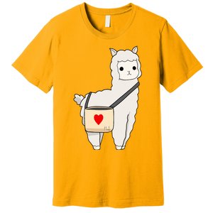 Cute Alpaca Pun Funny Alpaca My Bag Premium T-Shirt