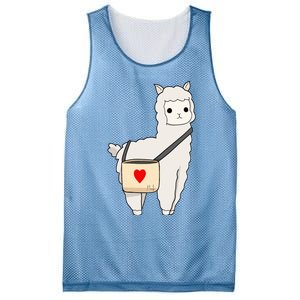 Cute Alpaca Pun Funny Alpaca My Bag Mesh Reversible Basketball Jersey Tank