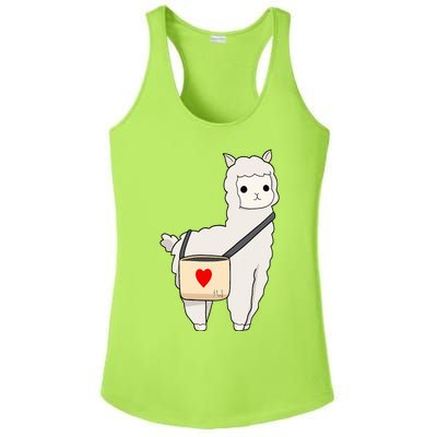 Cute Alpaca Pun Funny Alpaca My Bag Ladies PosiCharge Competitor Racerback Tank