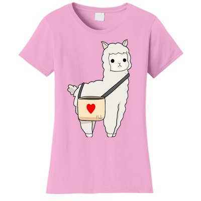 Cute Alpaca Pun Funny Alpaca My Bag Women's T-Shirt