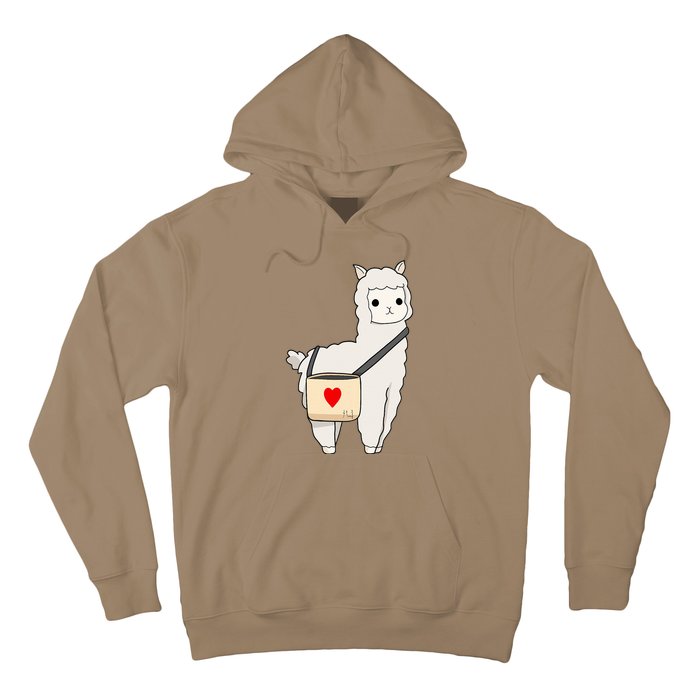 Cute Alpaca Pun Funny Alpaca My Bag Hoodie