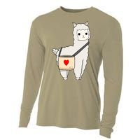 Cute Alpaca Pun Funny Alpaca My Bag Cooling Performance Long Sleeve Crew