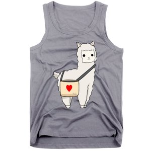 Cute Alpaca Pun Funny Alpaca My Bag Tank Top