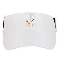 Cute Alpaca Pun Funny Alpaca My Bag Adult Drive Performance Visor