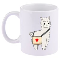 Cute Alpaca Pun Funny Alpaca My Bag 11oz C Handle Ceramic Mug