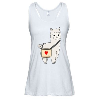 Cute Alpaca Pun Funny Alpaca My Bag Ladies Essential Flowy Tank