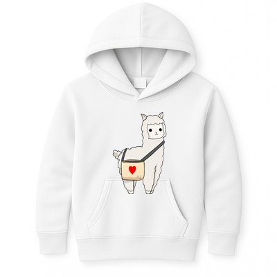 Cute Alpaca Pun Funny Alpaca My Bag Kids Hoodie