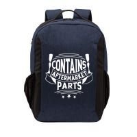 Contains Aftermarket Parts Amputee Clothing Amputee Gifts Vector Backpack