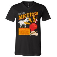 Cia Allstar Psychic Spies Mkultra V-Neck T-Shirt