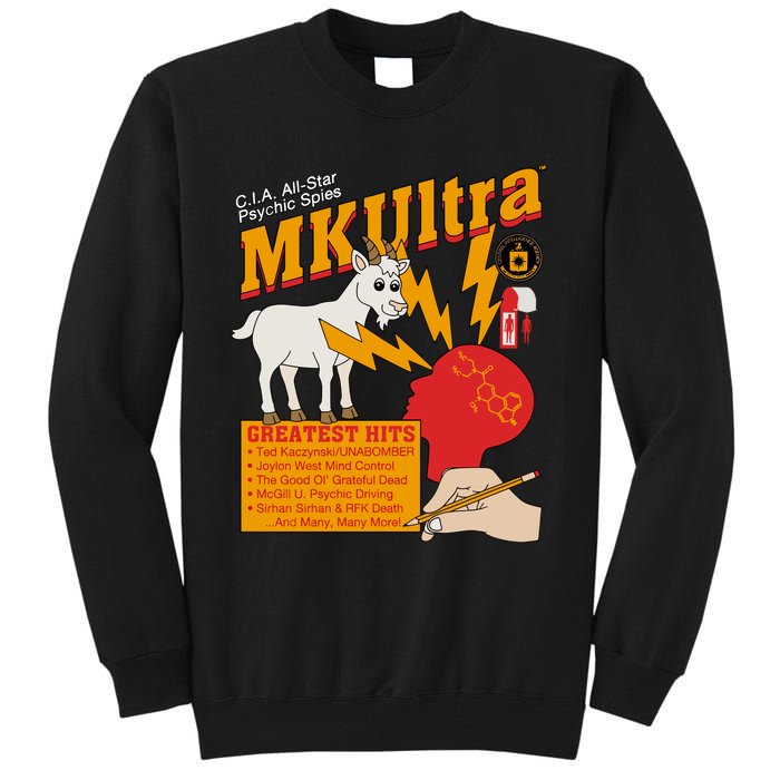 Cia Allstar Psychic Spies Mkultra Tall Sweatshirt