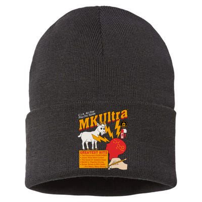 Cia Allstar Psychic Spies Mkultra Sustainable Knit Beanie