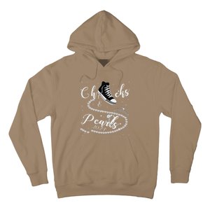 Chucks And Pearls 2024 Kamala Harris 2024 Vote For President Gift Hoodie