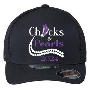 Chucks And Pearls I Understand The Assignment 2024 Flexfit Unipanel Trucker Cap