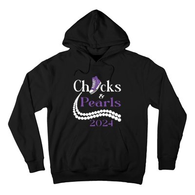 Chucks And Pearls I Understand The Assignment 2024 Hoodie