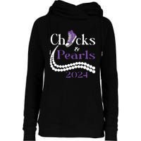 Chucks And Pearls I Understand The Assignment 2024 Womens Funnel Neck Pullover Hood