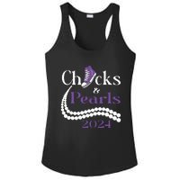 Chucks And Pearls I Understand The Assignment 2024 Ladies PosiCharge Competitor Racerback Tank