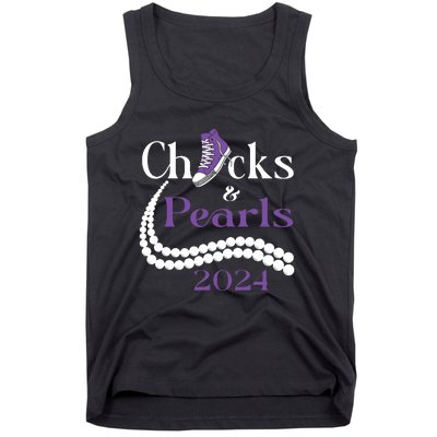 Chucks And Pearls I Understand The Assignment 2024 Tank Top