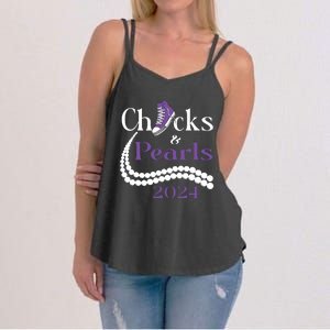 Chucks And Pearls I Understand The Assignment 2024 Women's Strappy Tank