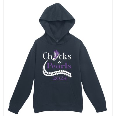 Chucks And Pearls I Understand The Assignment 2024 Urban Pullover Hoodie