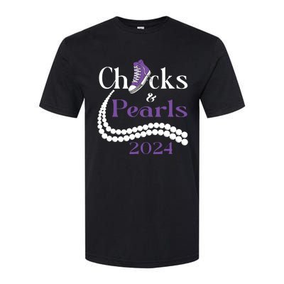 Chucks And Pearls I Understand The Assignment 2024 Softstyle CVC T-Shirt