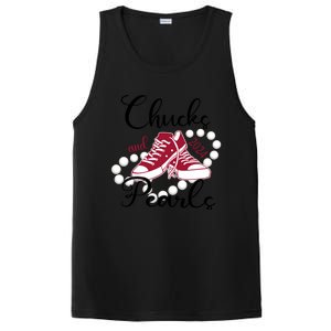 Chucks And Pearls IM With Her Kamala 2024 For President 47 Gift PosiCharge Competitor Tank