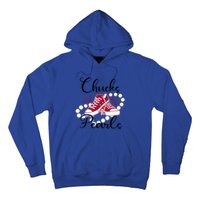 Chucks And Pearls IM With Her Kamala 2024 For President 47 Gift Hoodie