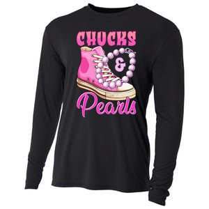 Chucks And Pearls Cooling Performance Long Sleeve Crew