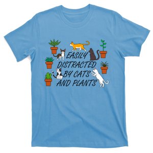 Cats And Plants Funny Gardening For Gardener Great Gift T-Shirt