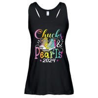 Chucks And Pearls Im With Her Kamala 2024 Ladies Essential Flowy Tank