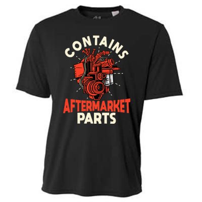 Contains Aftermarket Parts Open Heart Surgery Survivor Cooling Performance Crew T-Shirt