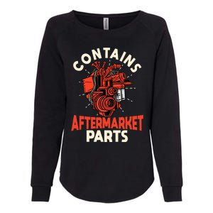 Contains Aftermarket Parts Open Heart Surgery Survivor Womens California Wash Sweatshirt