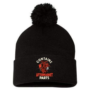 Contains Aftermarket Parts Open Heart Surgery Survivor Pom Pom 12in Knit Beanie