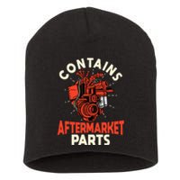 Contains Aftermarket Parts Open Heart Surgery Survivor Short Acrylic Beanie