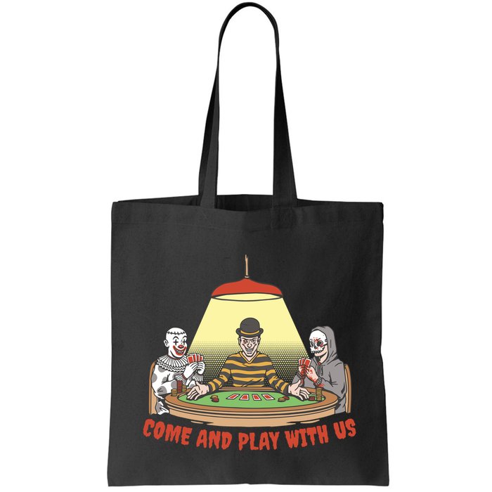 Come And Play With Us Spooky Horror Halloween Bag