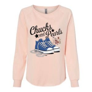 Chucks And Pearls For Ladies 2025 For Ladies Womens California Wash Sweatshirt